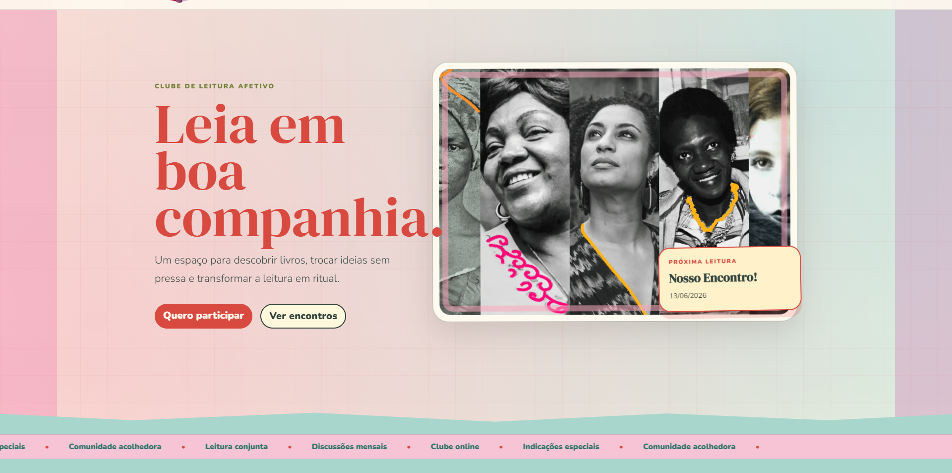 Imagem do projeto Leitoras Entre Linhas